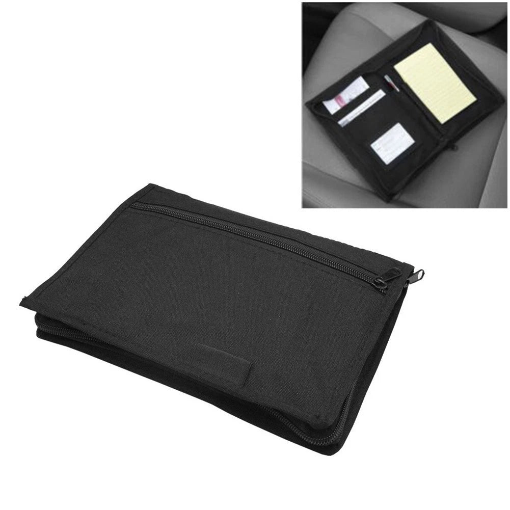 Multi-pocket Portable File Storage Bag for Universal Use (24x18x2cm)