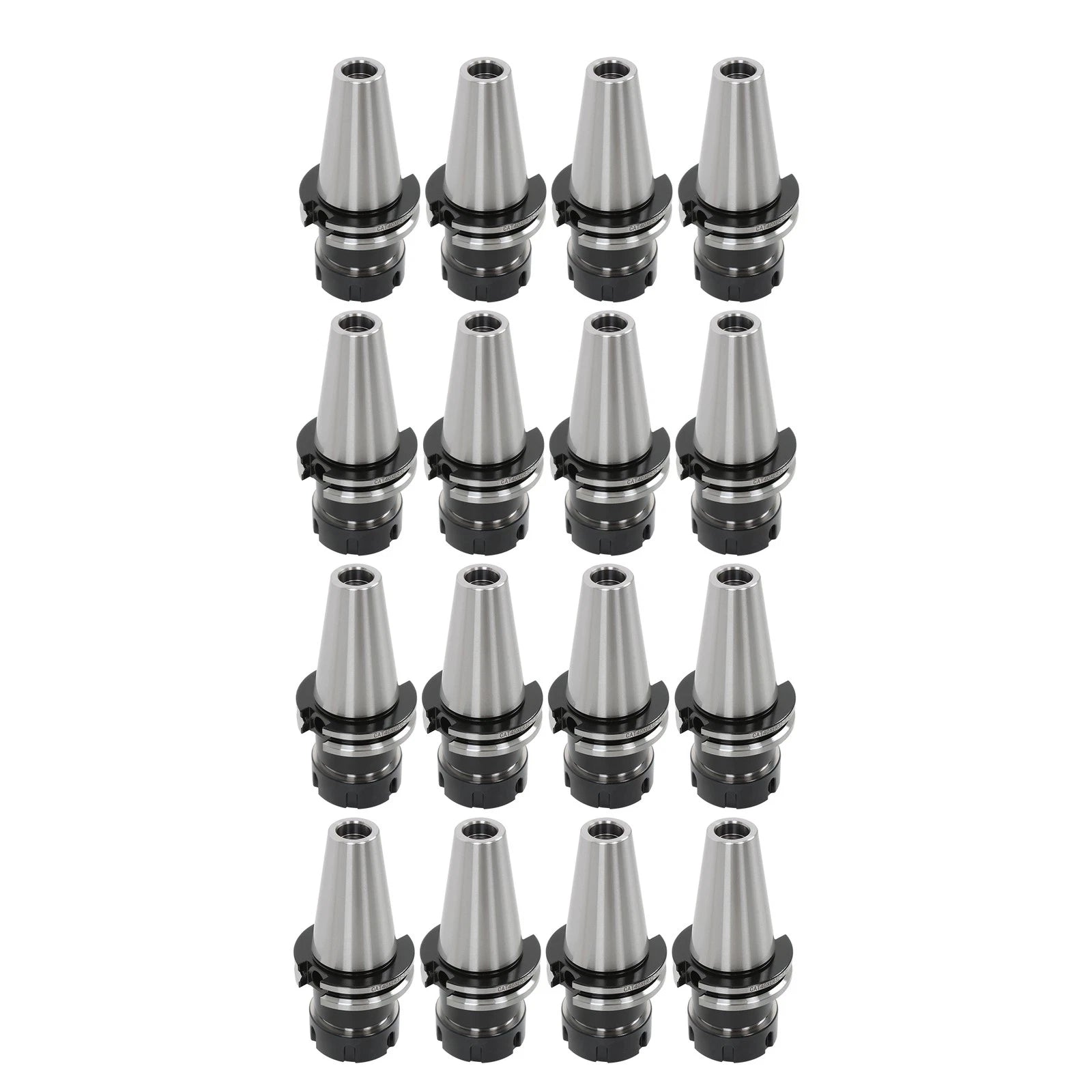 16Pcs CAT40-ER32 Collet Chuck Tool Holder Set 2.76" Length