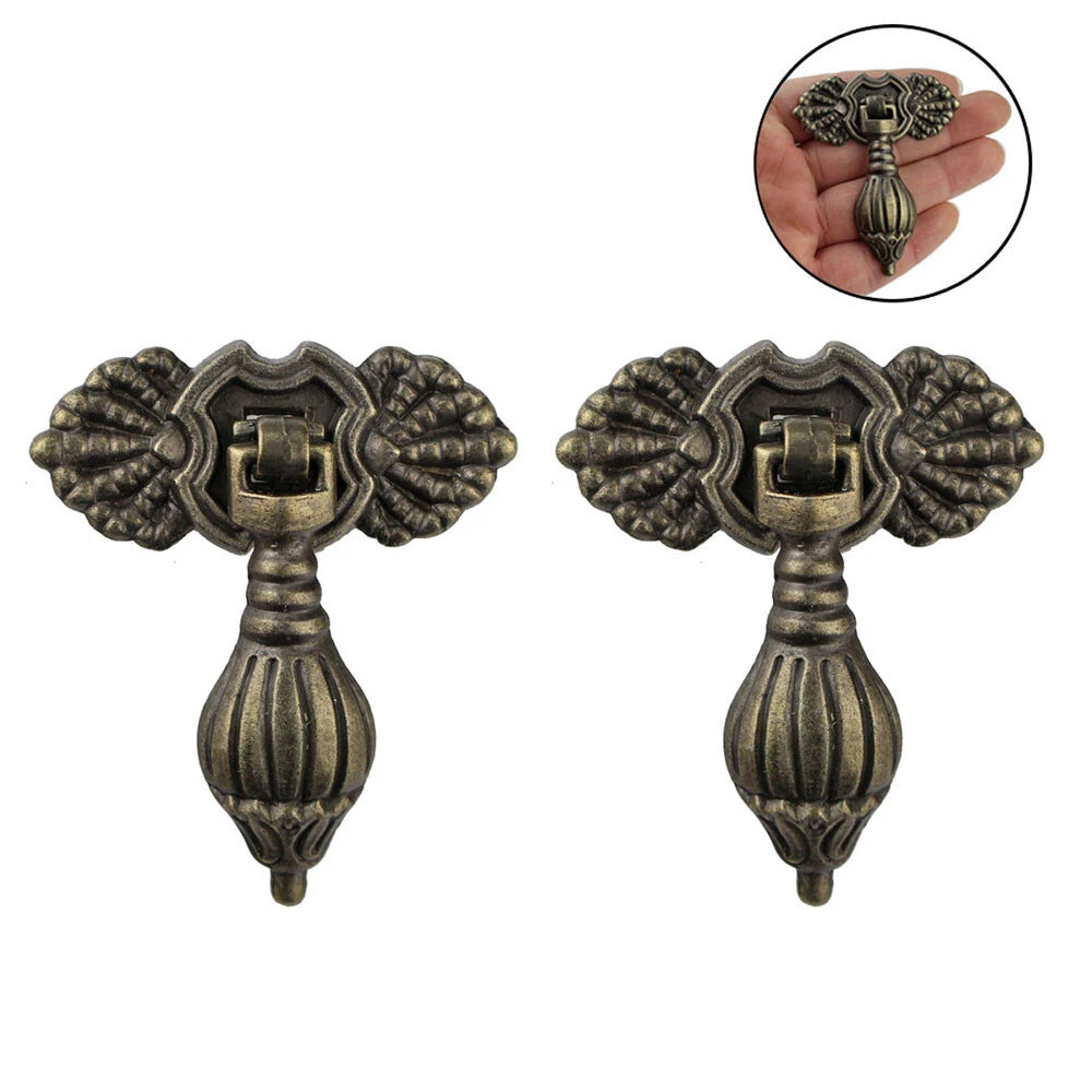 2/5/10Pcs Furniture Drawer Door Pull Handle Closet Cabinet Knob Hardware Decor