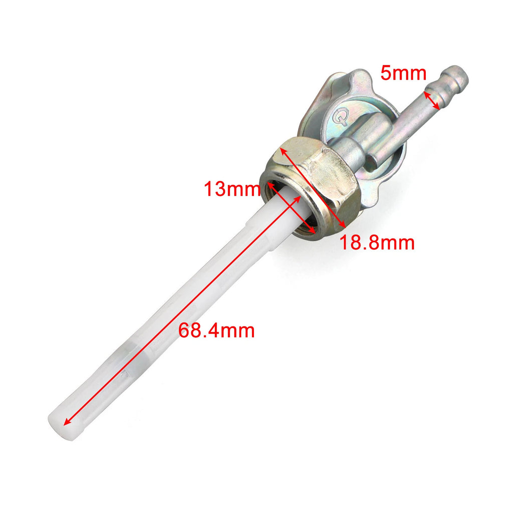Petcock Fuel Switch Valve for Suzuki RM50 RM60 RM80 RM100 RM125 RM250 RM370 (T9)