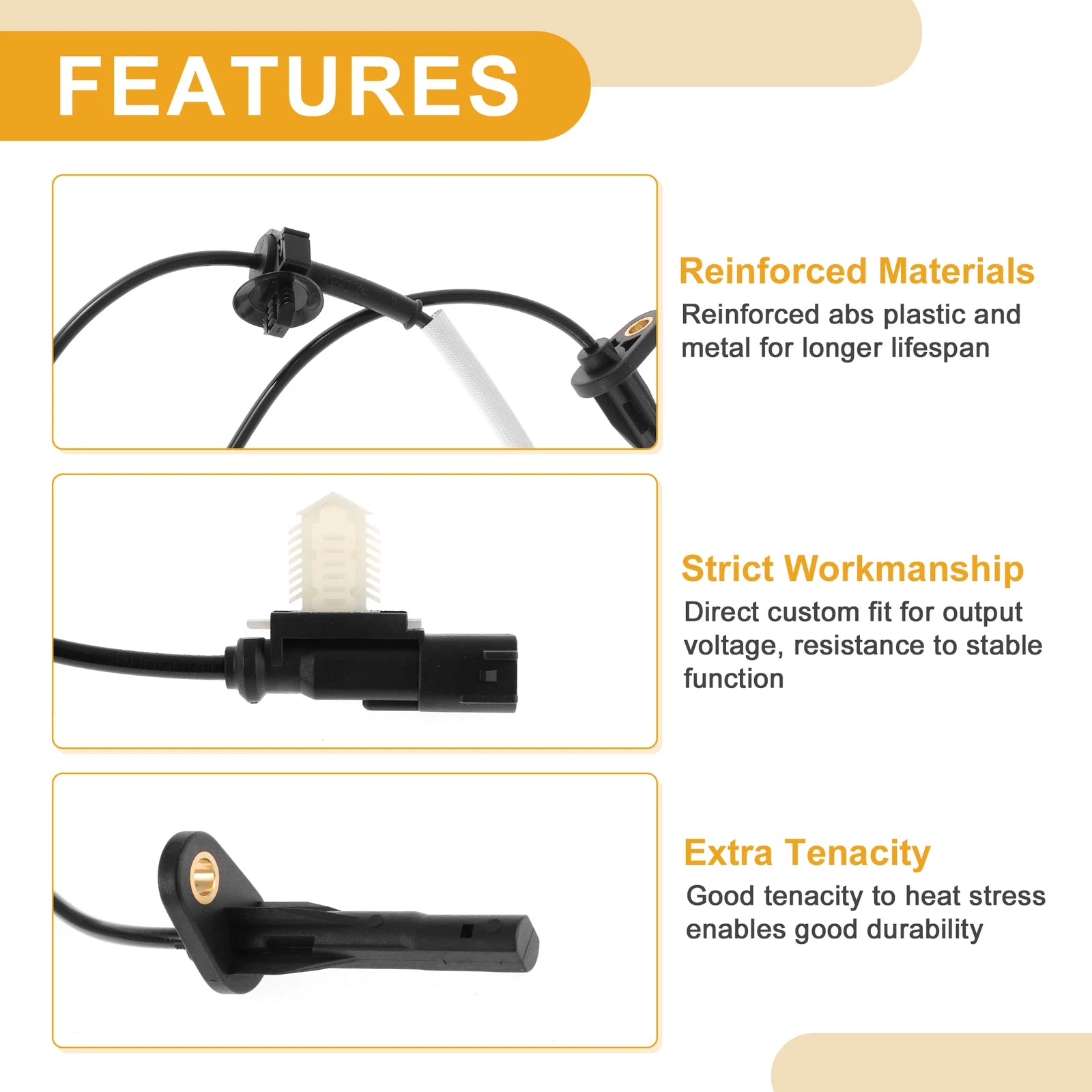 ABS Wheel Speed Sensor No.23233799 for GMC Canyon (2015–2019)