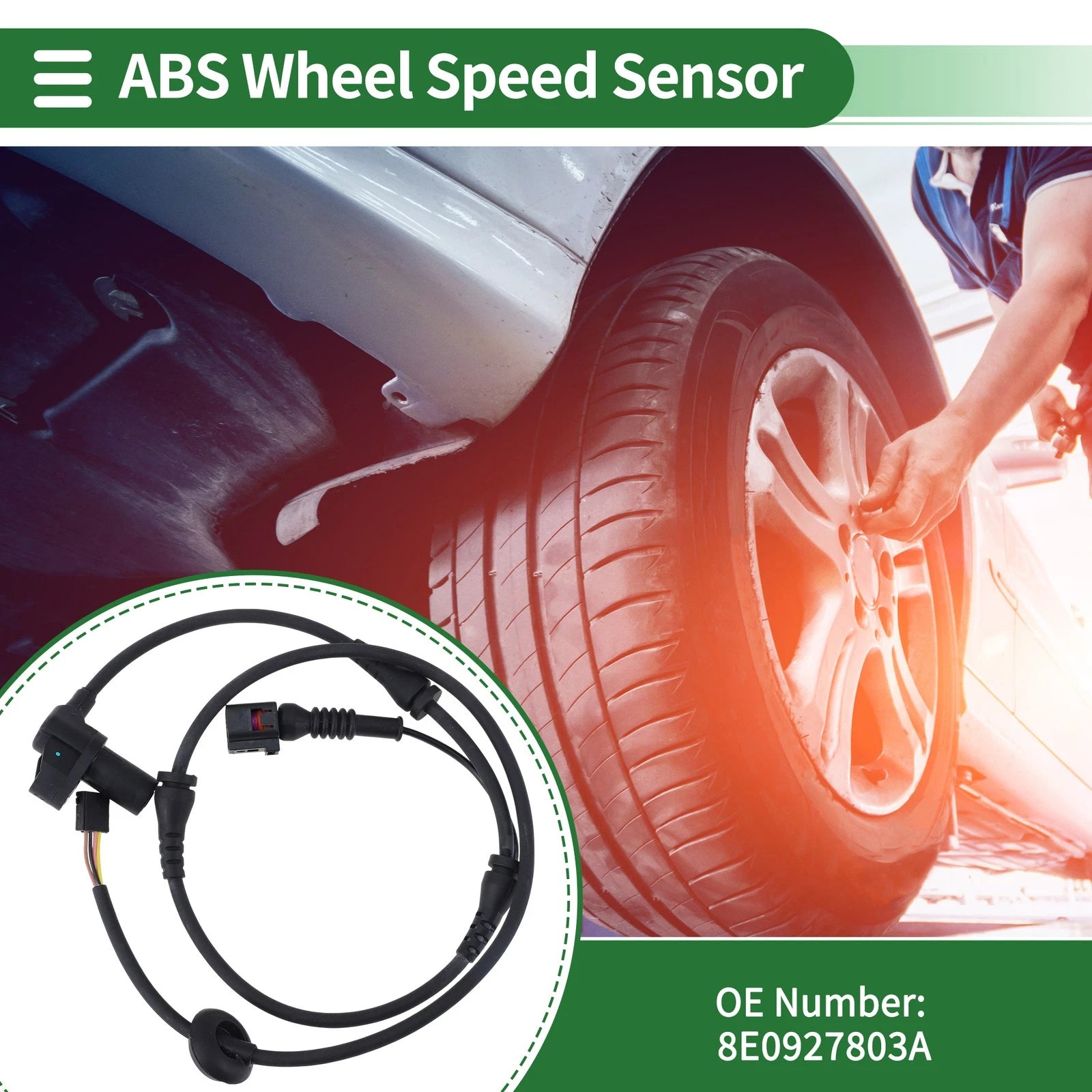 ABS Wheel Speed Sensor Replacement for Audi A4 B6 (2002–2008)