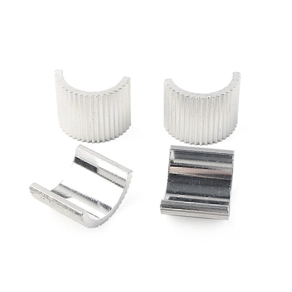 4X 1 1/8" to 7/8" Handlebar Mounts Risers Clamp Conversion Shims Reducer Spacers