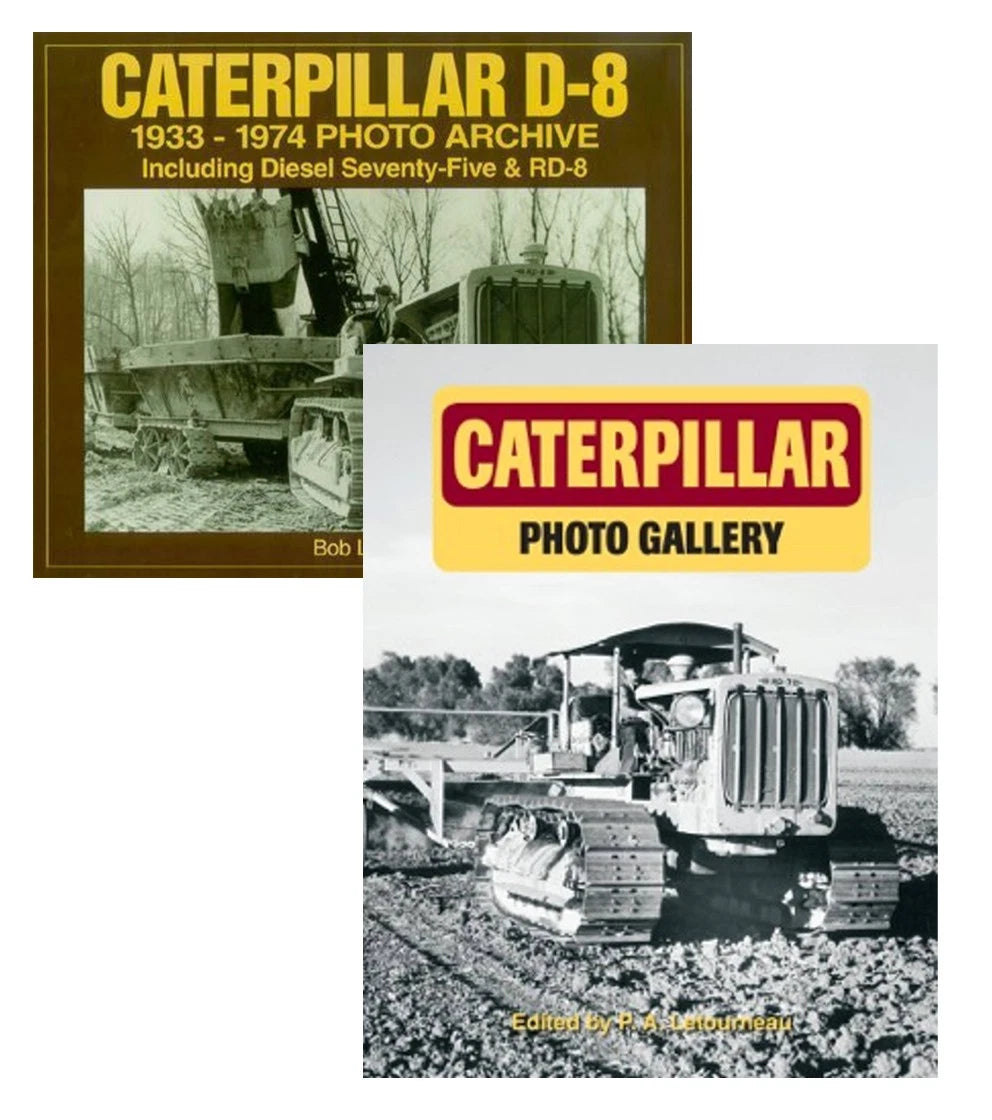 Caterpillar D-8 Service Manual Set (2 Books)