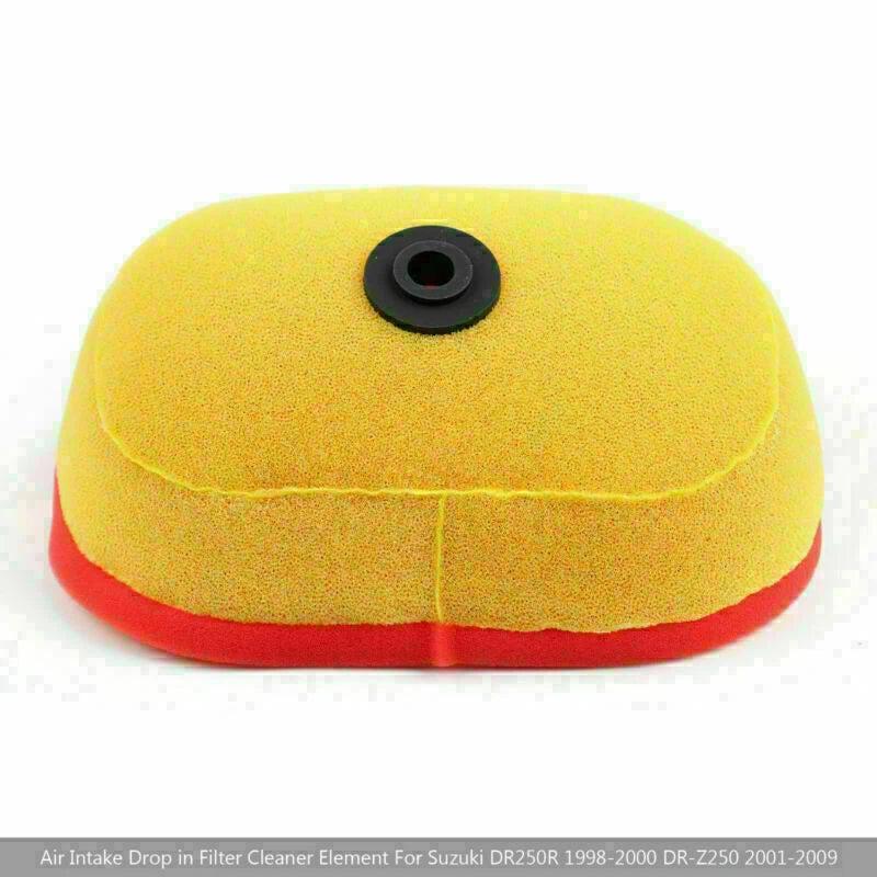 Air Intake Filter Cleaner for Suzuki DR250R (1998–2000) DR-Z250 (2001–2009) 13780-13E00 T9