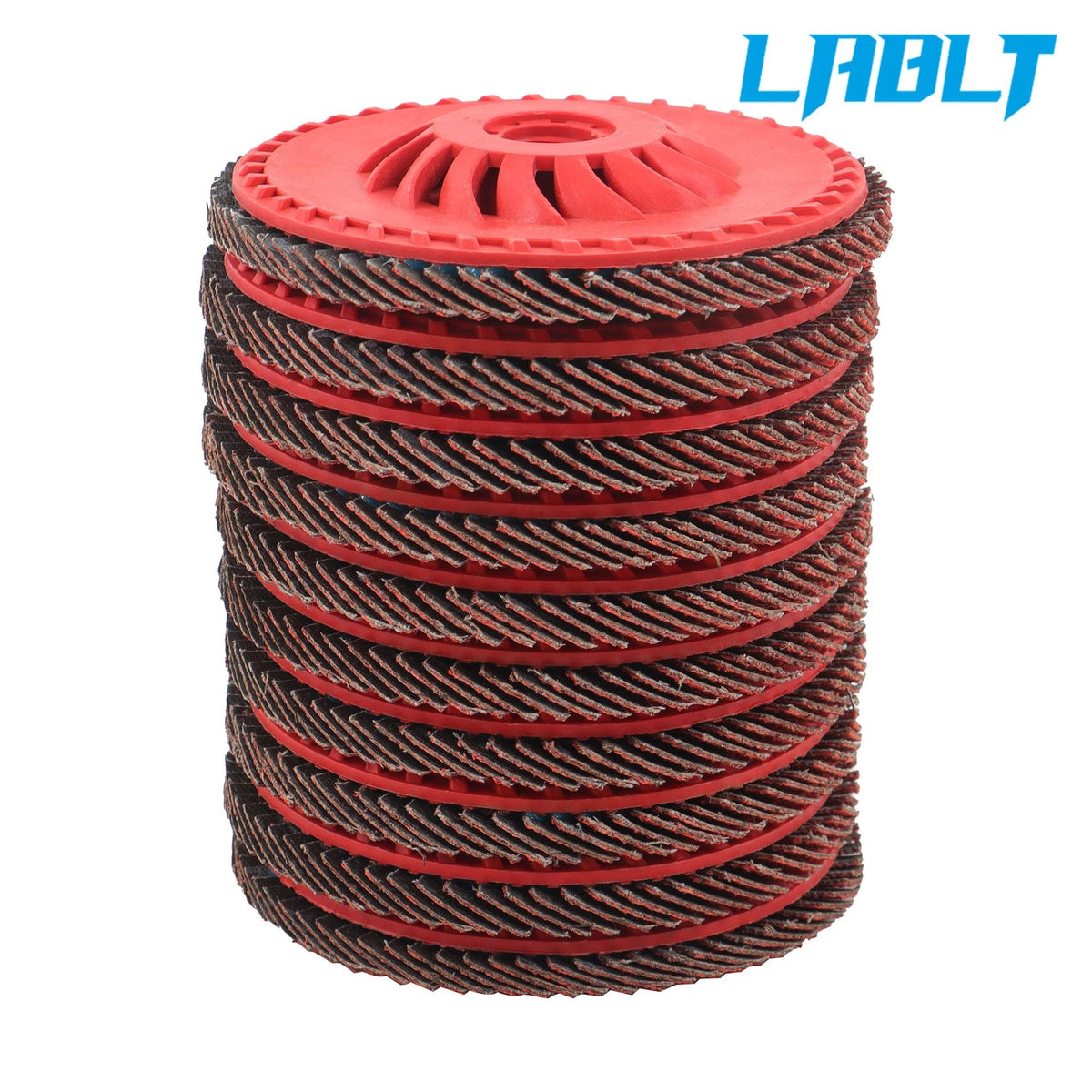 10X T29 4-1/2" × 7/8" 40 Grit Ceramic Flap Sanding Discs