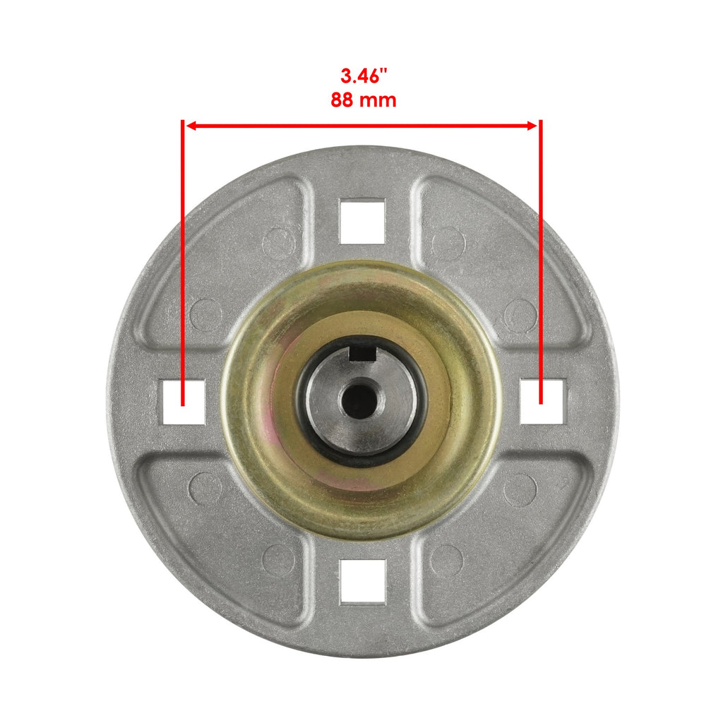 Deck Spindle with Pulley Replacement for Gravely ZT1540 ZT1640 (2008–2018)
