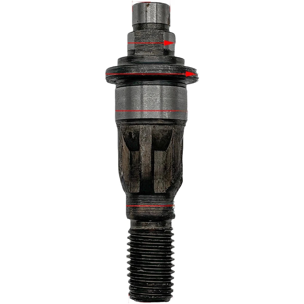 Output Shaft for Lithium Powered Grass Trimmers (8, 10, 12 Inch)