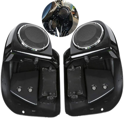 Lower vented leg fairing with 6.5" speakers & grills for Harley Touring (2014–2024)