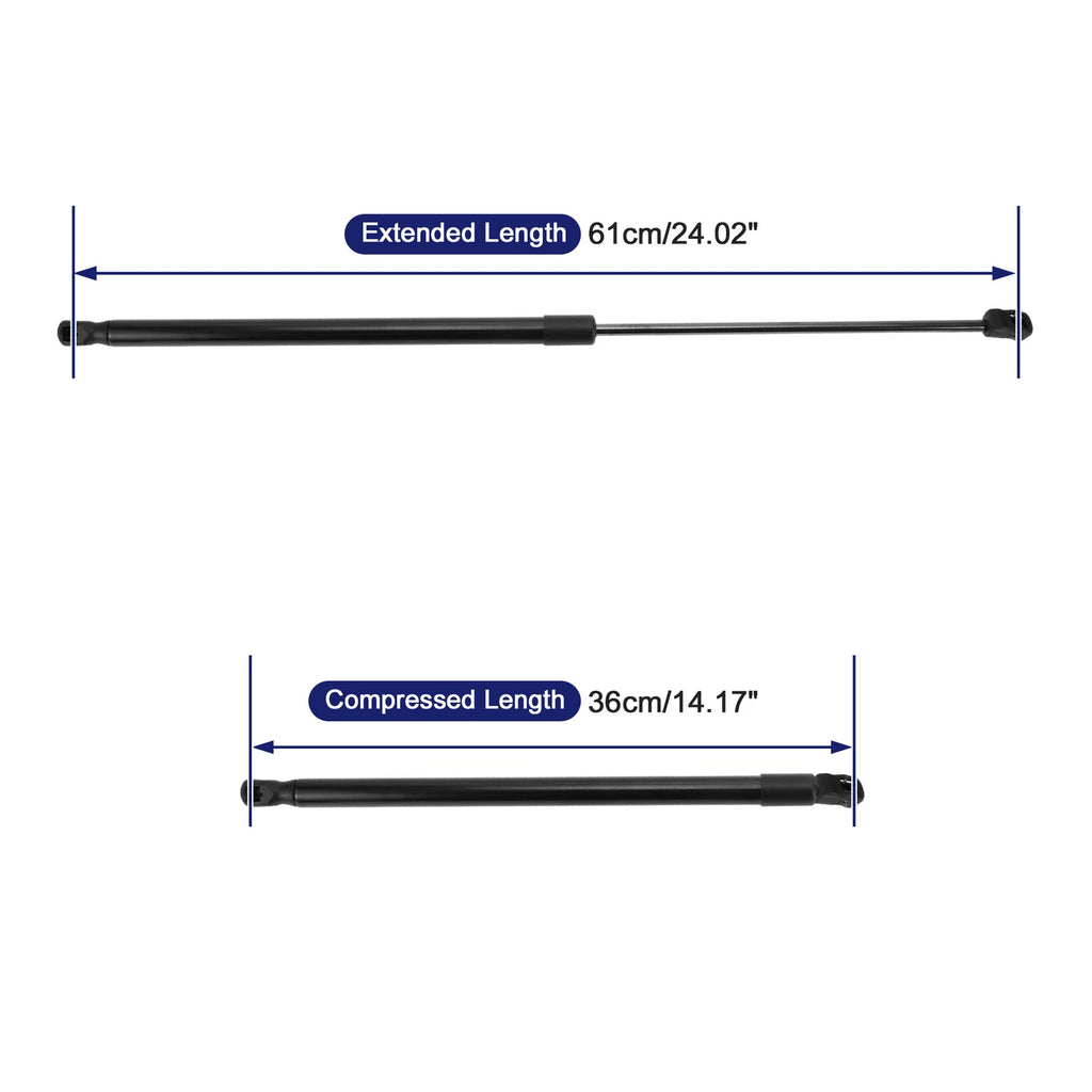 2X Rear Hatch Lift Support Struts No.176413 for Opel Corsa D (2006–2014)