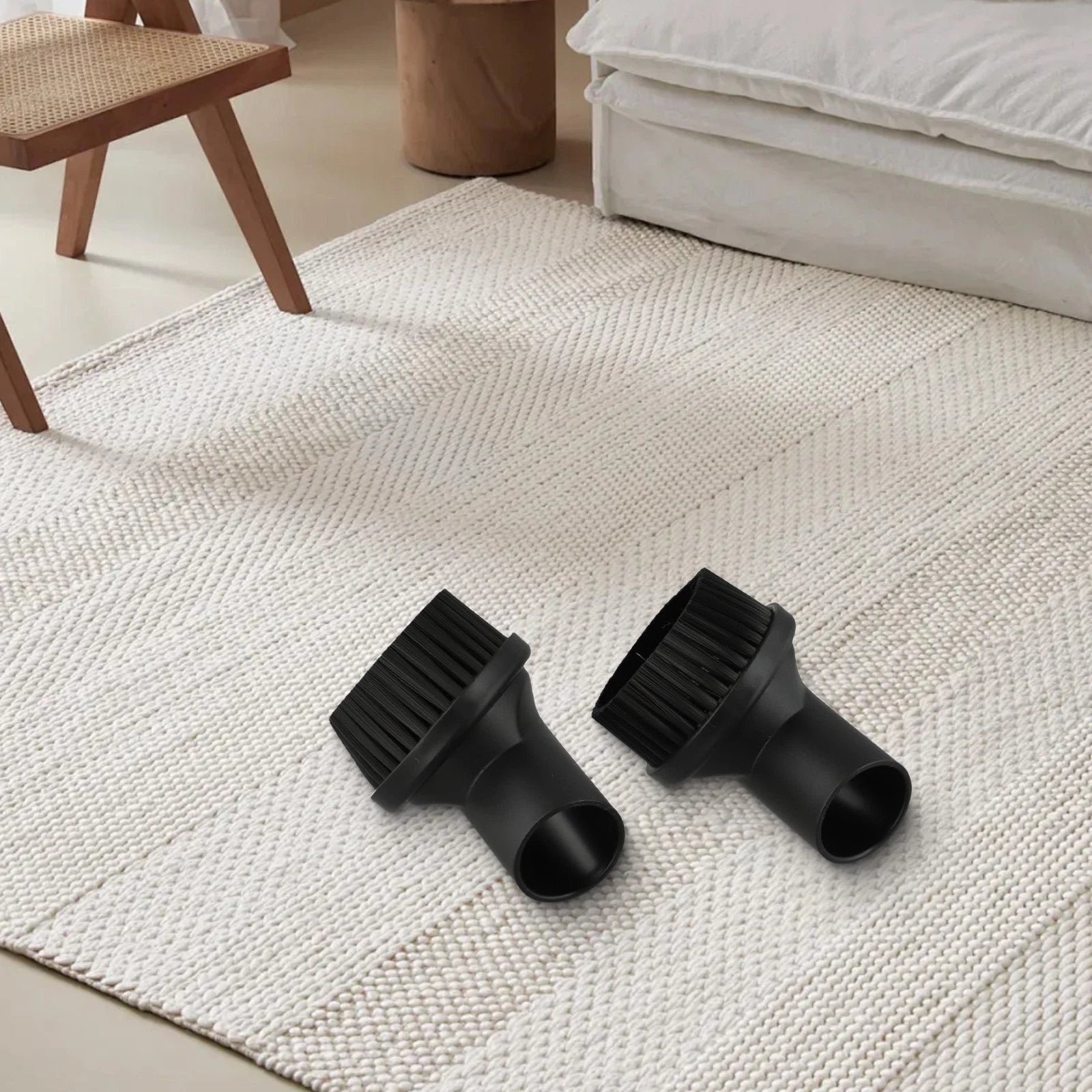 Round Dusting Brushes for Vacuums (35mm Fitment)