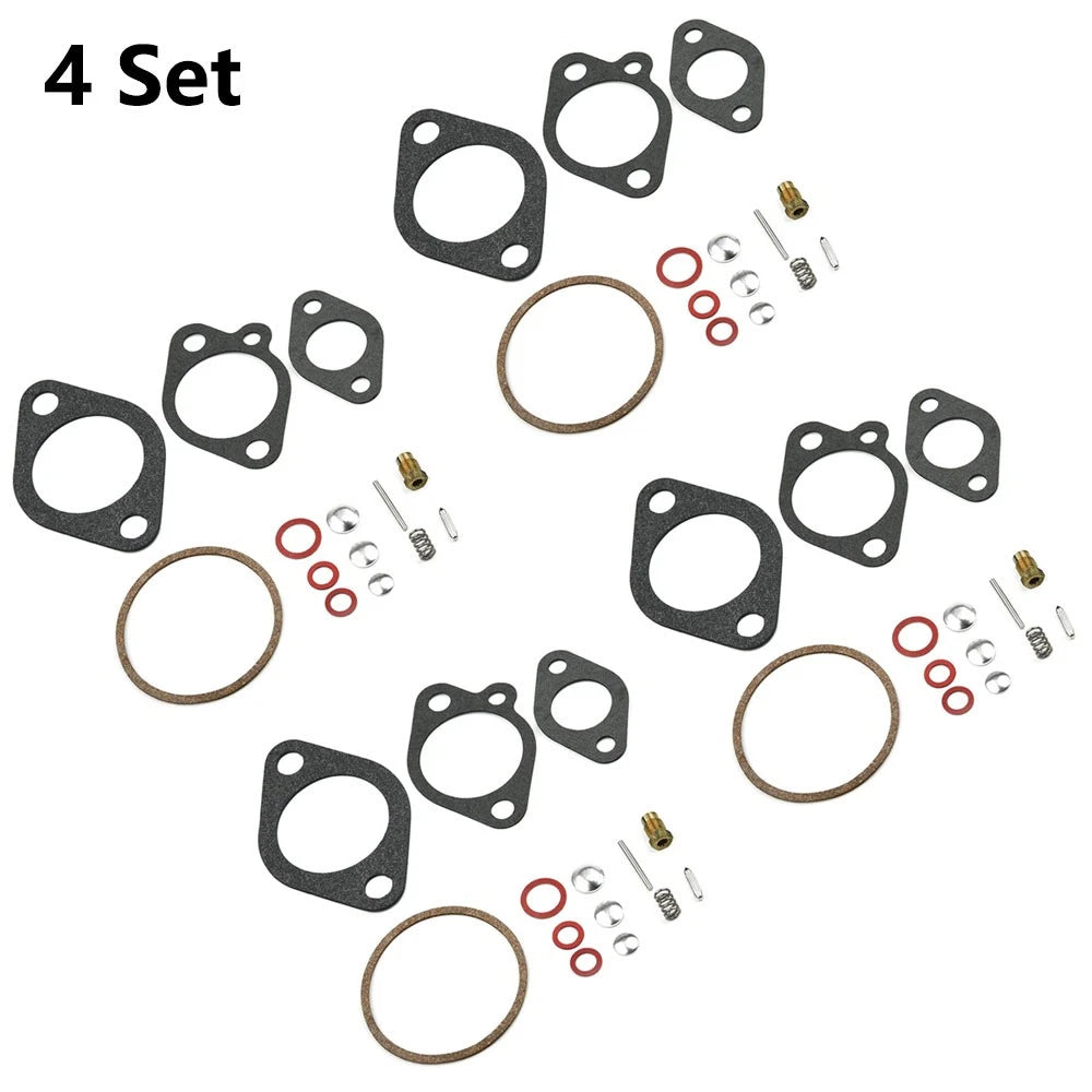 4X Carburetor Kit Repair for Chrysler Force Outboard 9.9-120 HP (1990-1999)