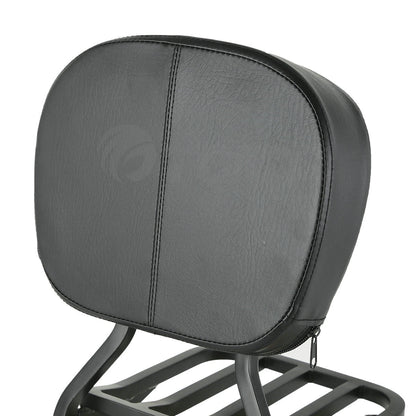 Backrest Sissy Bar & Luggage Rack for Harley Sportster XL 883 1200 (2004–2022)