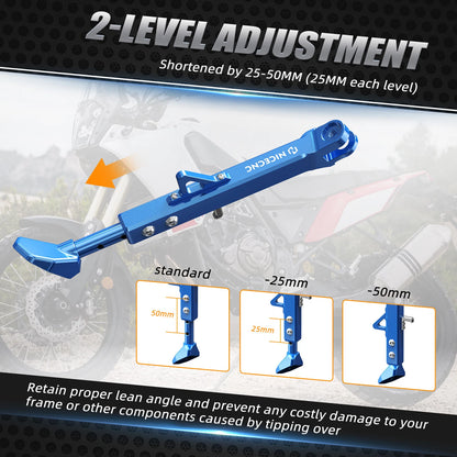 Anodized Side Stand Kickstand for Yamaha Tenere 700 (2020–2024)
