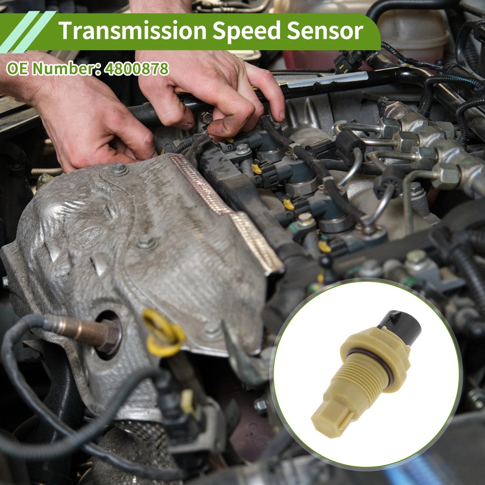 Transmission Speed Sensor Replacement for Dodge Caravan 3.3L (2001–2007)