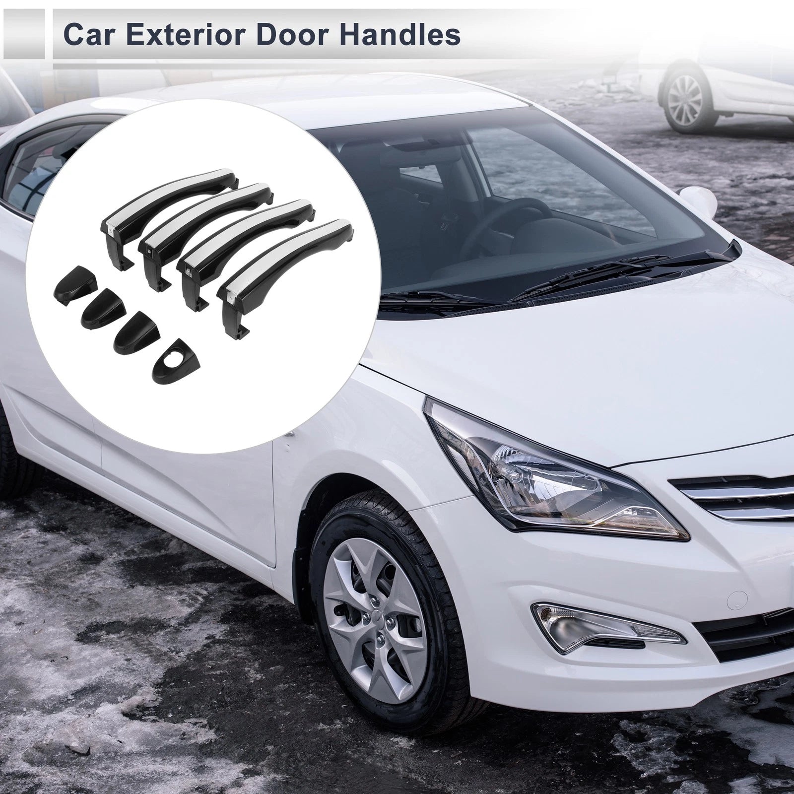Front Exterior Door Handle for Hyundai Azera (2006–2011) Left
