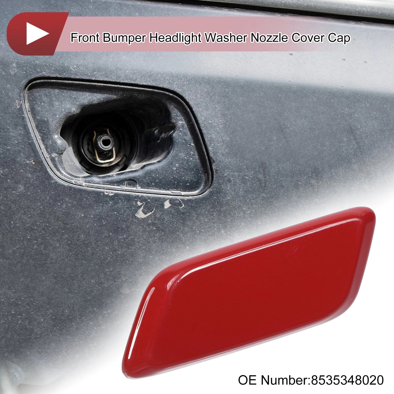 Front Left Bumper Headlight Washer Nozzle Cover for Lexus RX350 (2013–2015)