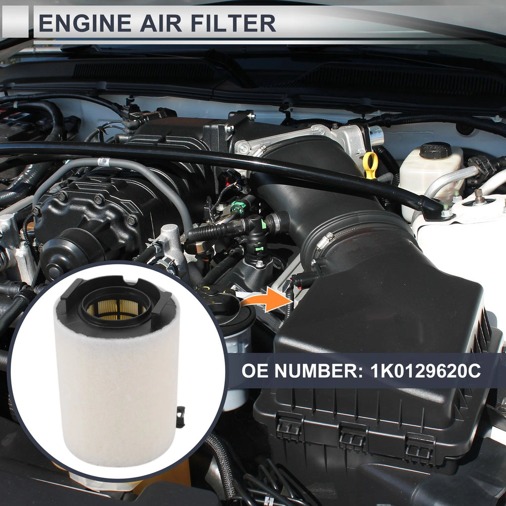 Engine Air Filter Replacement for Audi A3 (2011–2013)