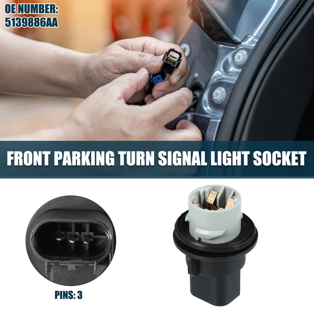 Front Turn Signal Tail Light Socket for Chrysler 300 (2005–2010)
