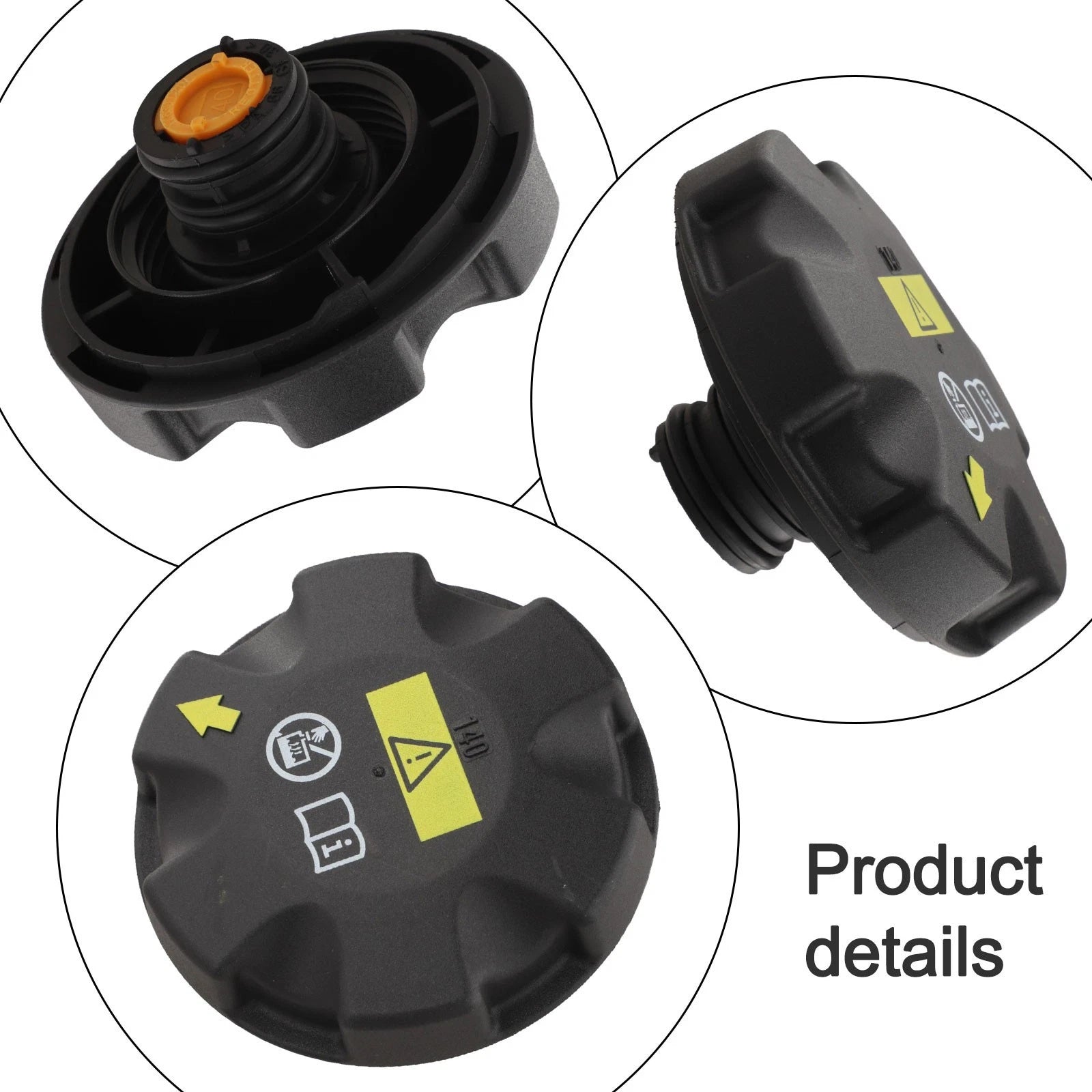 Expansion Tank Cap for BMW E70 E82 E88 E89 E90 E91 E92 (2007–2013) 17117521071