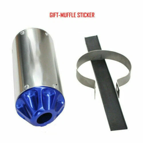 28mm Muffler Exhaust Pipe + Clamp for Dirt Pit Bike (50cc–150cc)