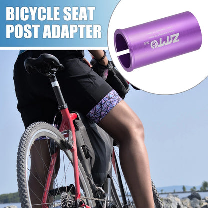 Seat Post Adapter 27.2mm to 31.6mm for Bicycle Purple (1.07 1.24)