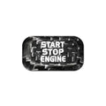 Carbon Engine Start Stop Button Sticker for Volvo V40 V60 S60 S80 XC60 (2012–2020)
