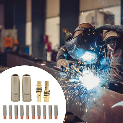 14 Piece Insulated Coated Nozzle Set for Automotive and Industrial Use
