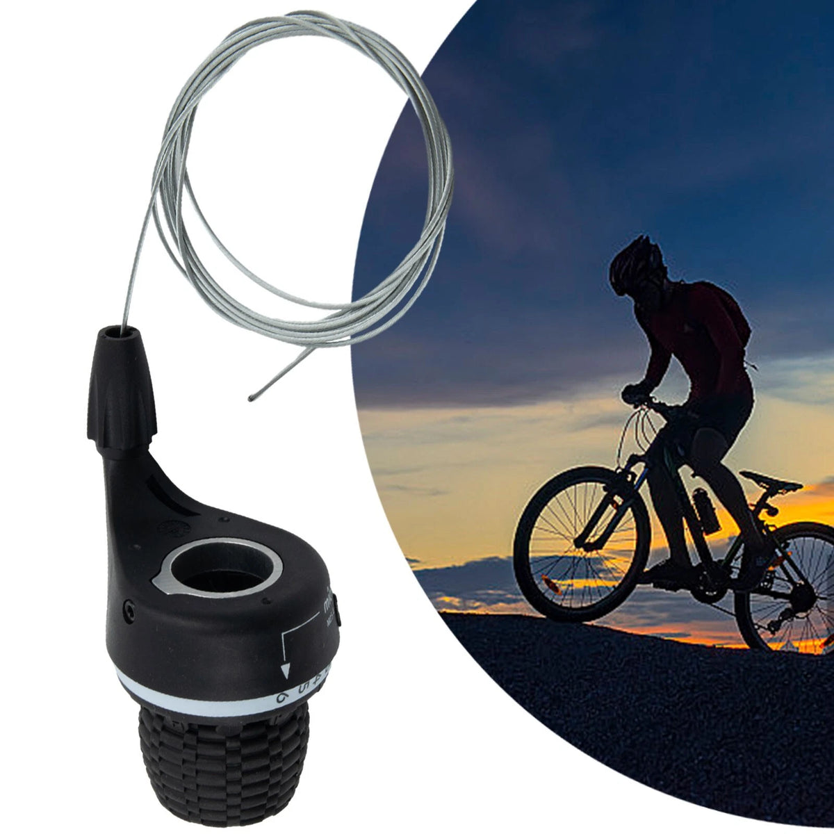 6-Speed Bicycle Gear Shifters for Shimano Compatible Sets
