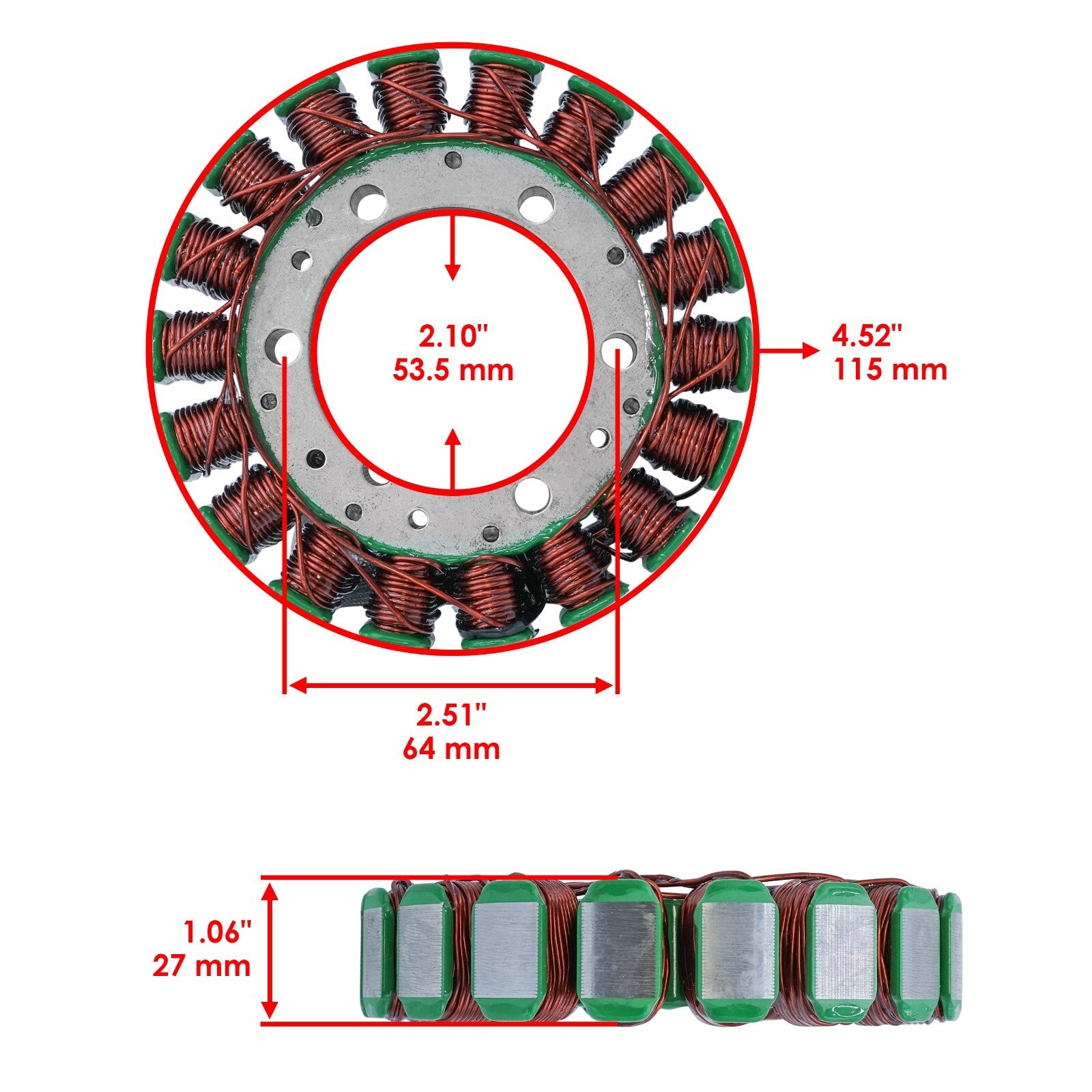 Stator Regulator Rectifier Gasket Replacement for Honda TRX500FM Foreman 2005–2011