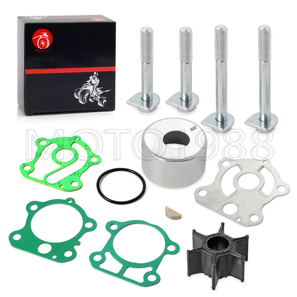 Water Pump Impeller Repair Kit for Yamaha Outboards 70 85 90 HP (1990–2023)