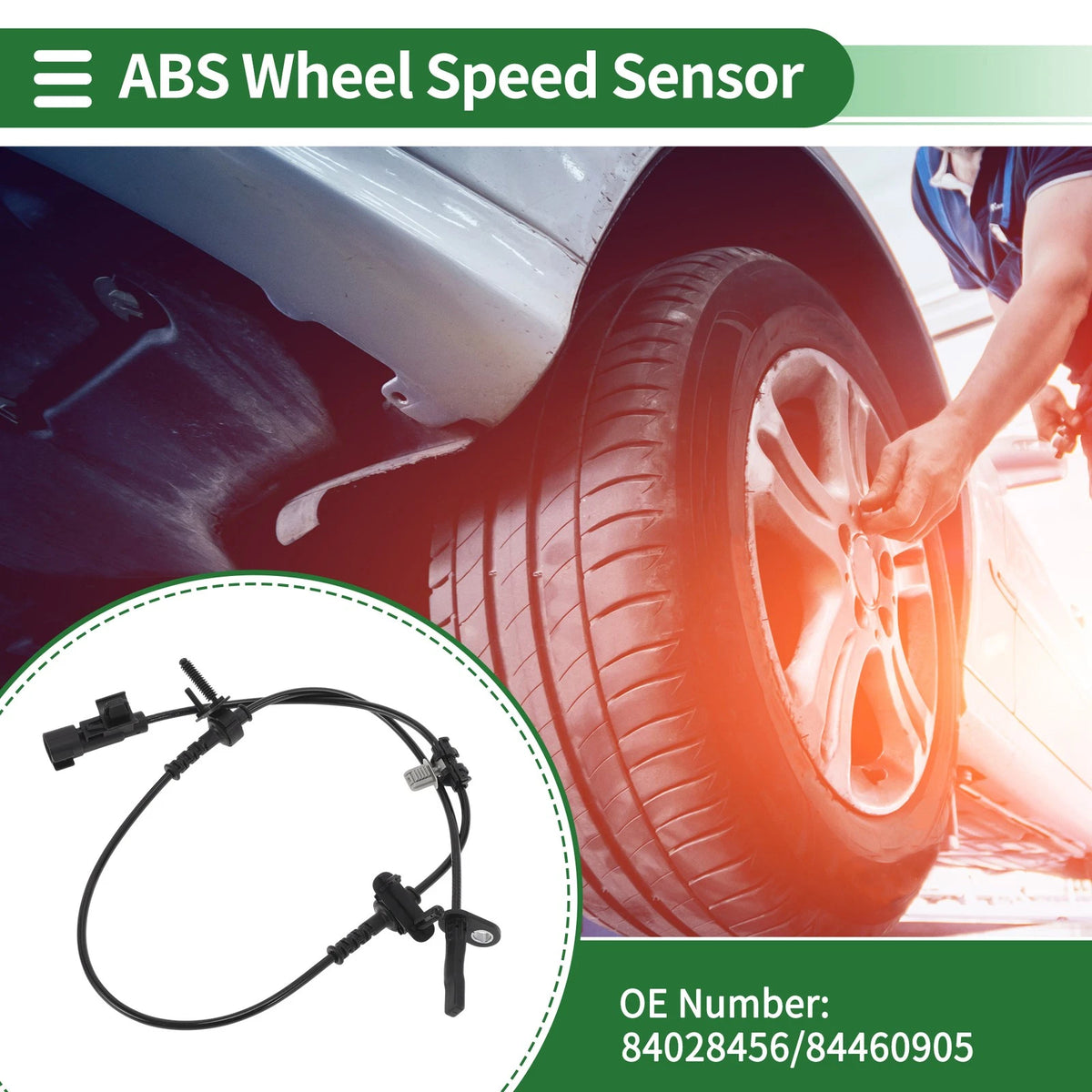 ABS Wheel Speed Sensor No. 84028456 for Cadillac CT6 (2016–2020)