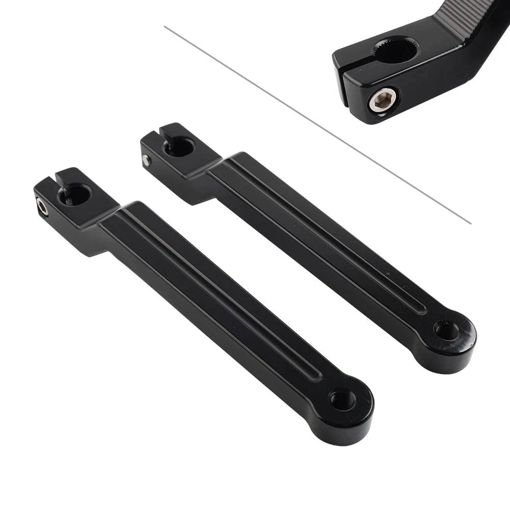 Pair Heel & Toe Gear Shift Levers for Harley Softail Touring (2018–2023)
