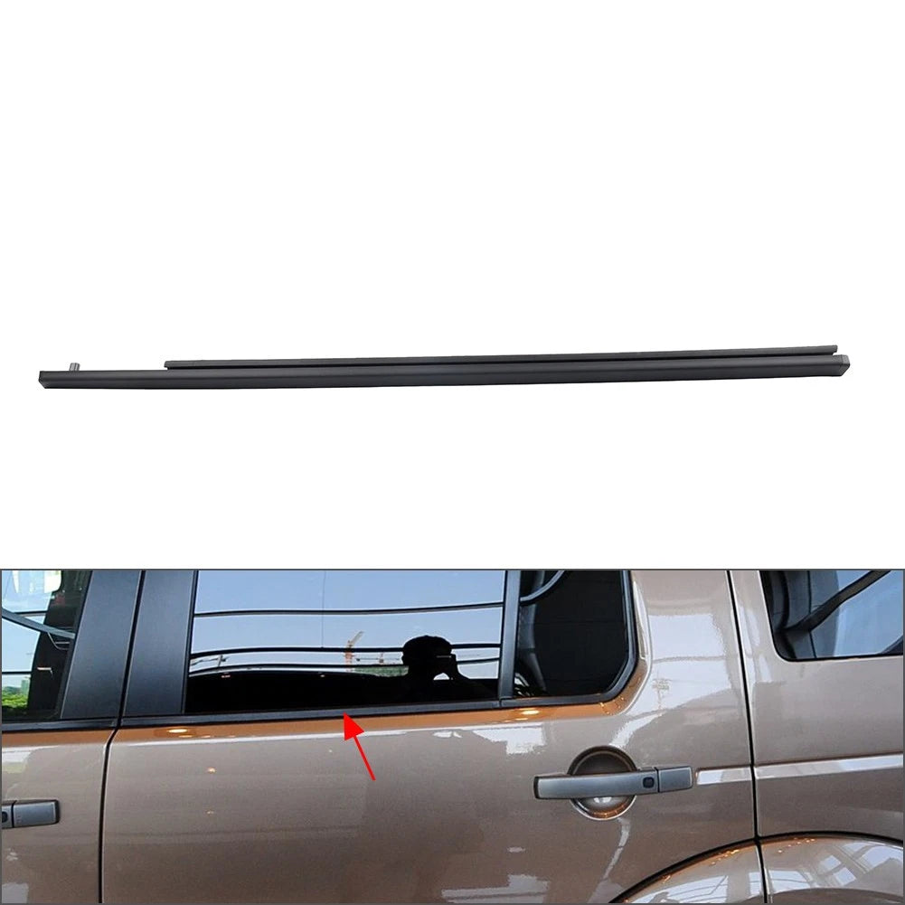 Left Rear Door Window Weather Seal Strip for Land Rover Discovery 3 4