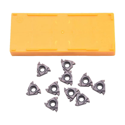 10 Pcs Set of Threading Inserts for CNC Applications