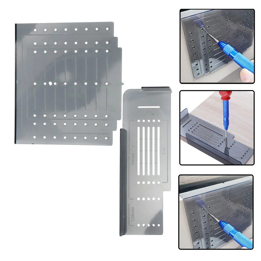 Drill Guide Tool for Cabinet Hardware Installation