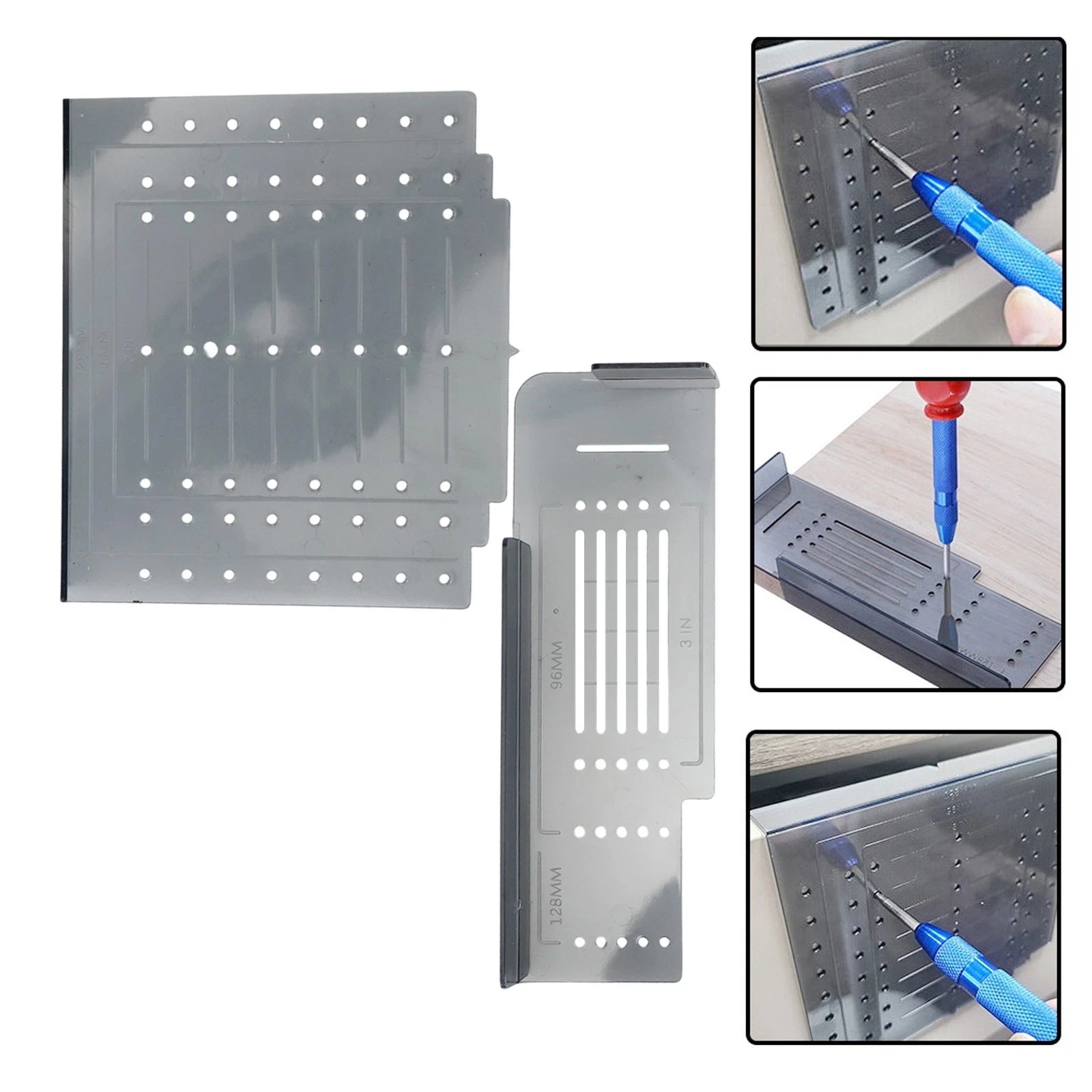 Drill Guide Tool for Cabinet Hardware Installation