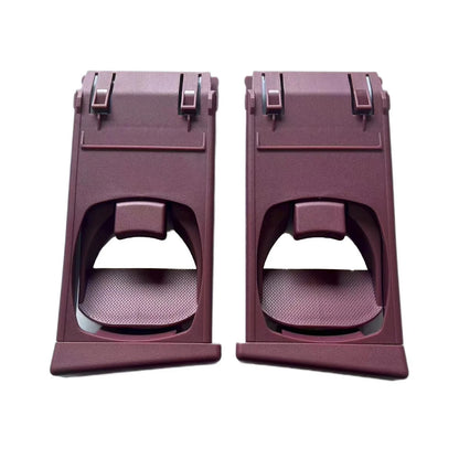 Set of 2 Universal Plastic Cup Holders for Automotive Use