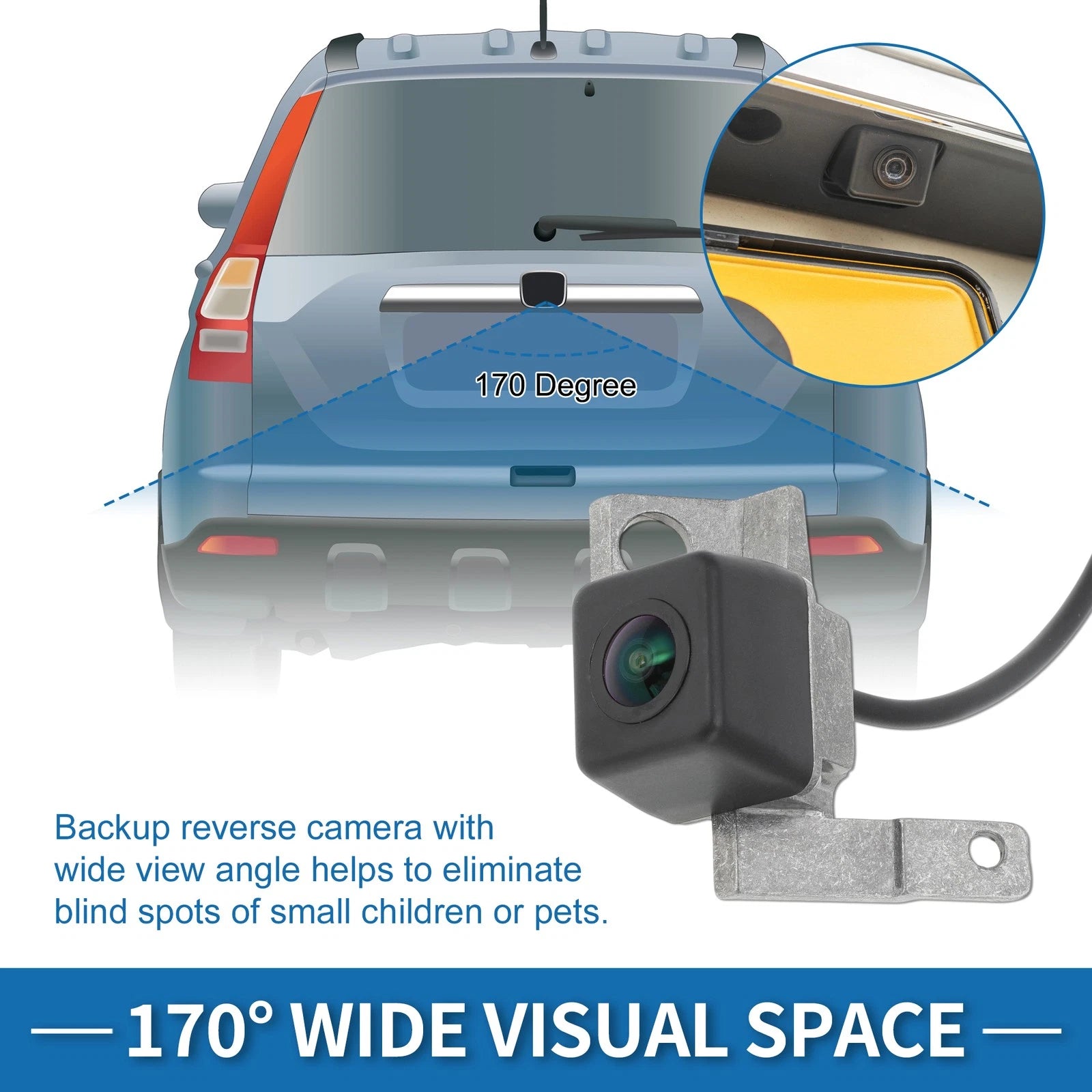 Rear View Park Assist Backup Camera Replacement for Hyundai Genesis Sedan (2009–2011)