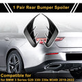 Rear Bumper Spoiler Pair Replacement for BMW 3 Series G20 (2019–2022)