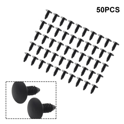 50x Fender Bumper Push Rivets Fastener Clips for Nissan