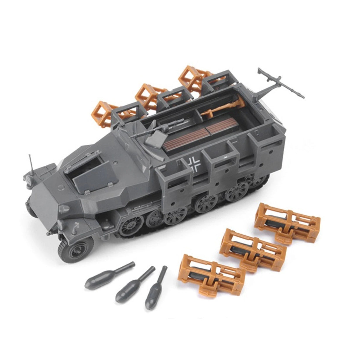 Armored Vehicle 1:72 Model for Military Collection (Unassembled)