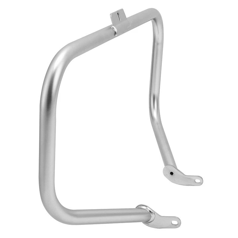 Chrome/Black Engine Guard Crash Bar for Harley Softail Fat Boy (2000–2017)
