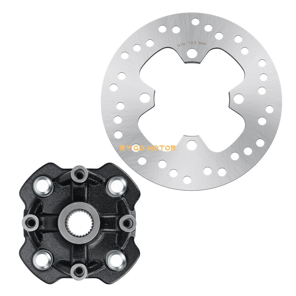 Front Wheel Hub & Brake Rotor for Honda Rancher 420 TRX420FA/FE/FM/TE/TM (2014–2024)