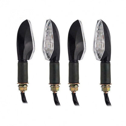 4X Black LED Signal Light Indicators for Triumph Tiger 1050 800 Sprint ST (2006–2017)