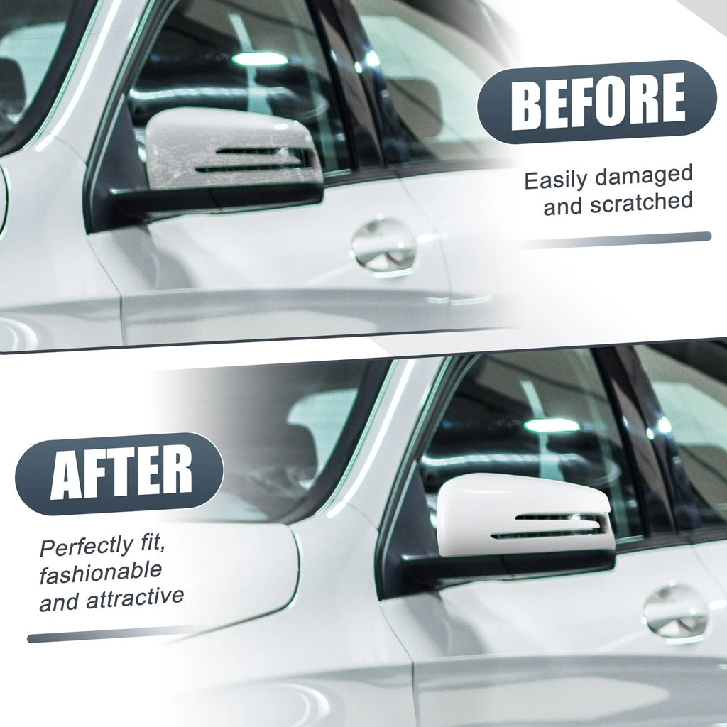 Left Mirror Cover Cap Replacement for Mercedes Benz A B C E Class (2013–2025)