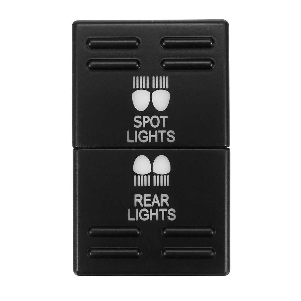 2-Color LED Dual Function Dashboard Control Switch for Mazda BT50 (2011–2020)