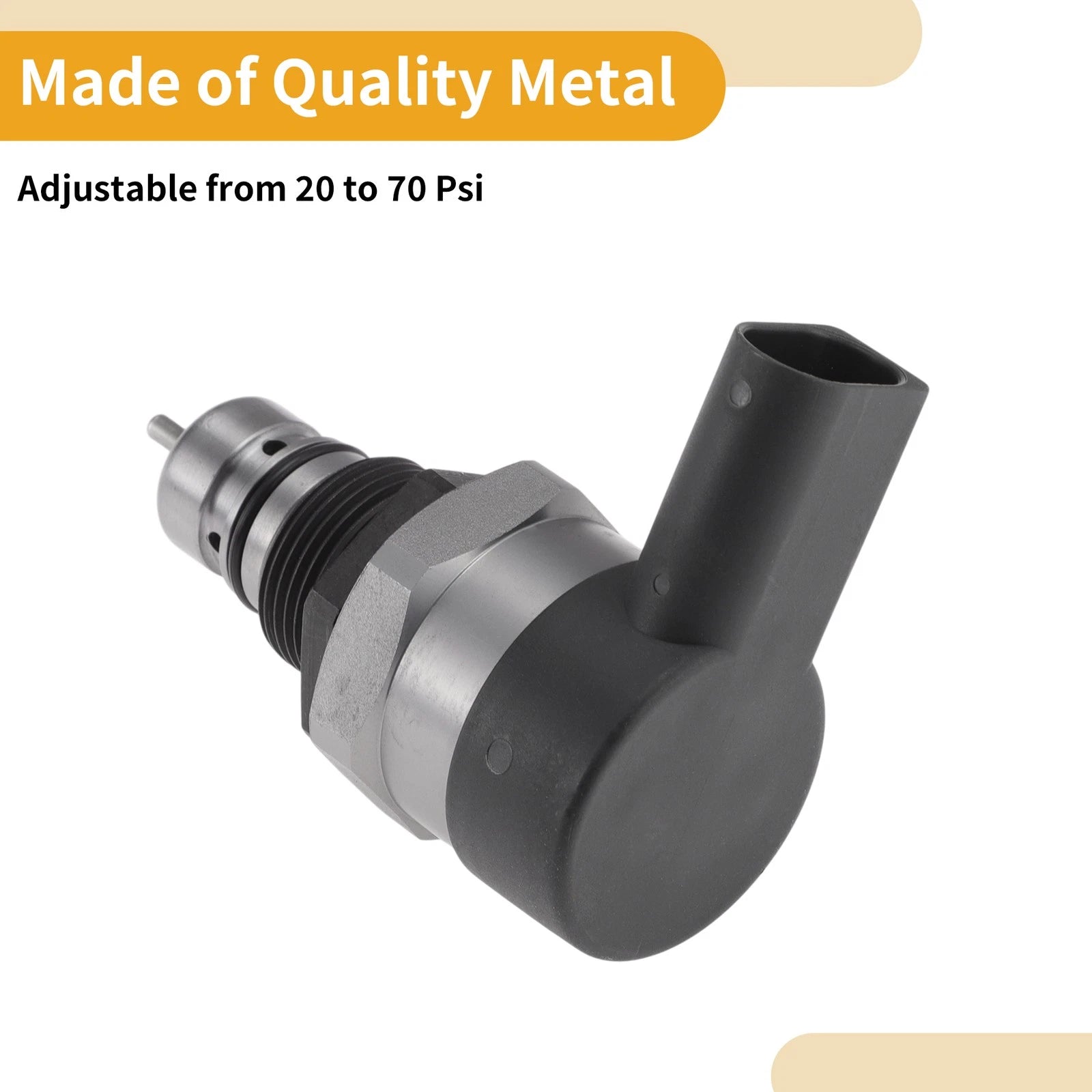Fuel Pressure Regulator Replacement 20-70 Psi for Audi A3 2003–2020