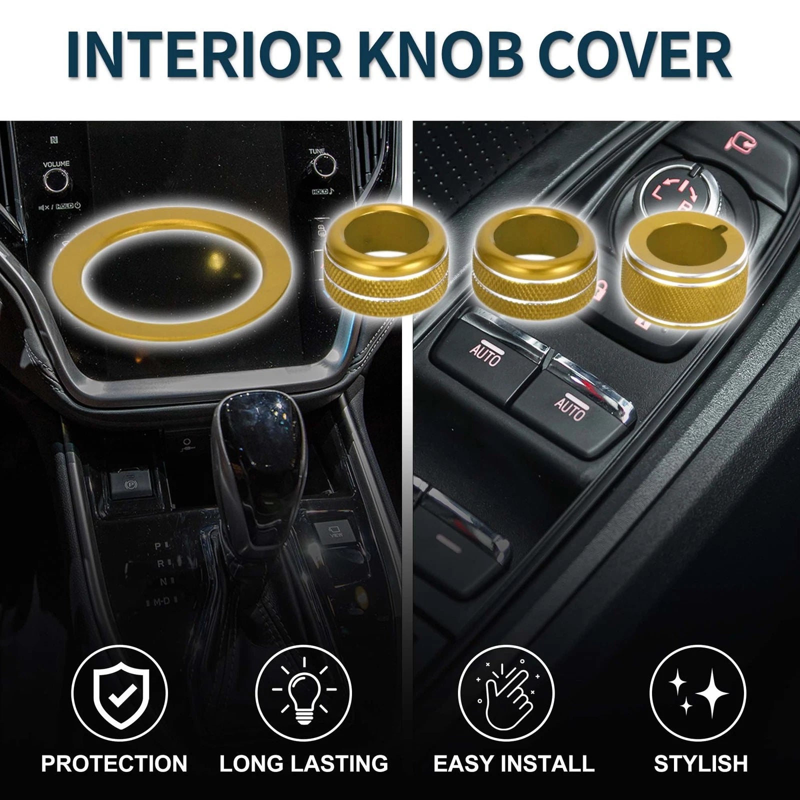 Engine Start Mirror Knob Cover Replacement for Subaru WRX (2022–2023)