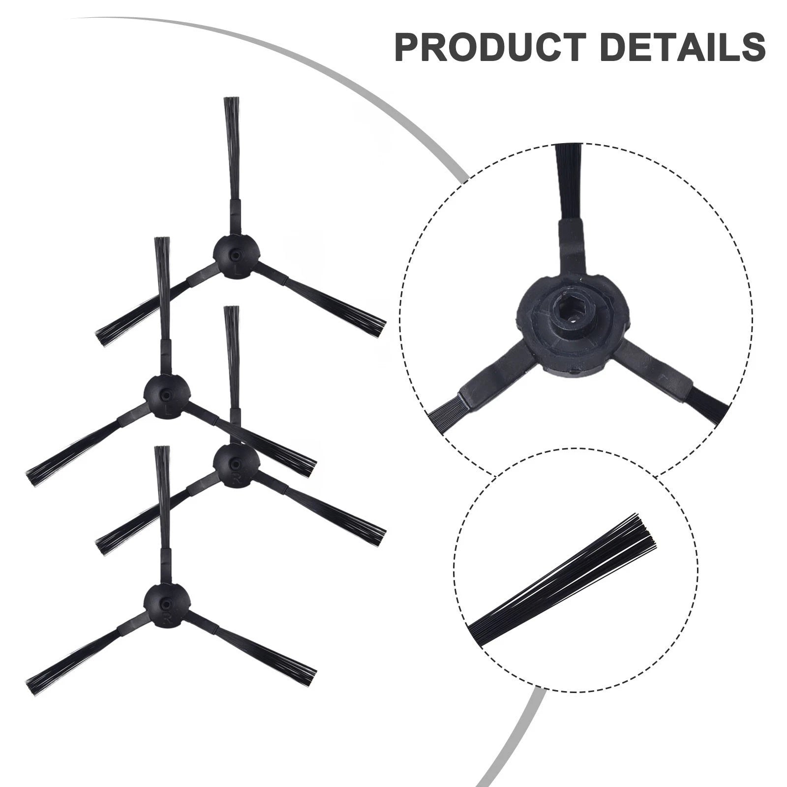 Side Brush Set for Zaco V5s Pro (2018–2023)
